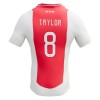 Officiële Voetbalshirt Ajax Kenneth Taylor 8 Thuis 2024-25 - Heren